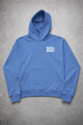 Hoodie BERZA bleu