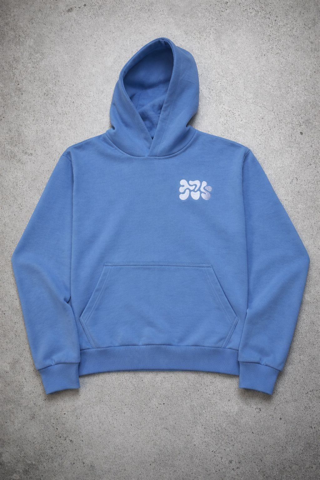 Hoodie BERZA bleu