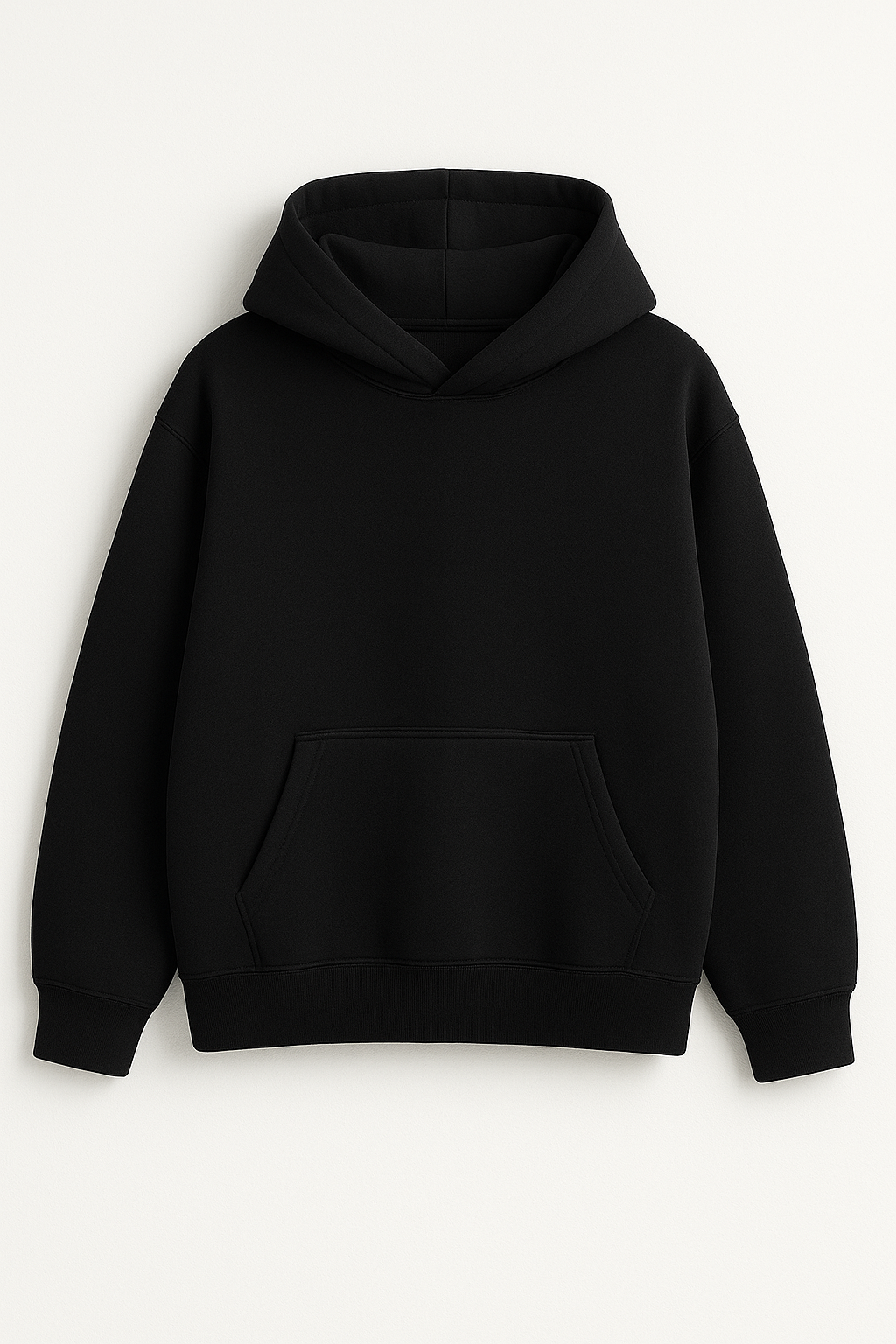 Sweat noir oversize